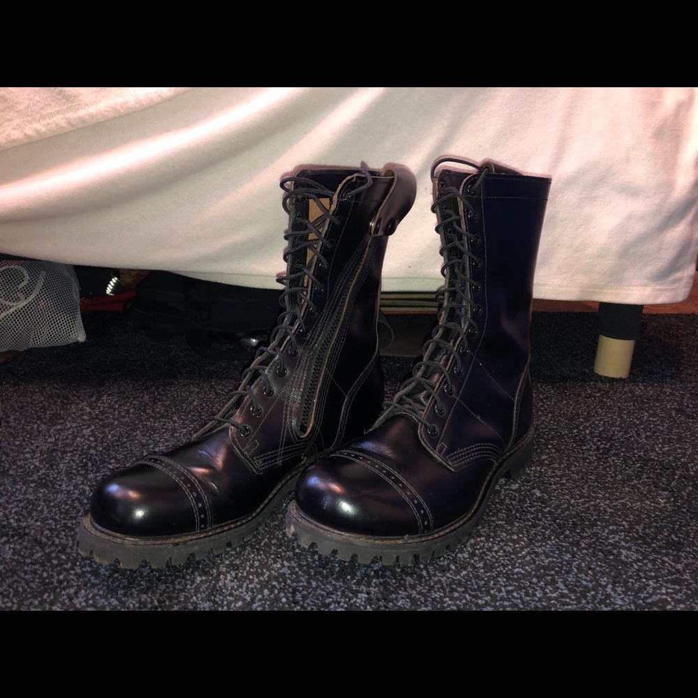 Corcoran 985 Side Zip Paratrooper Boot Size 12 US
